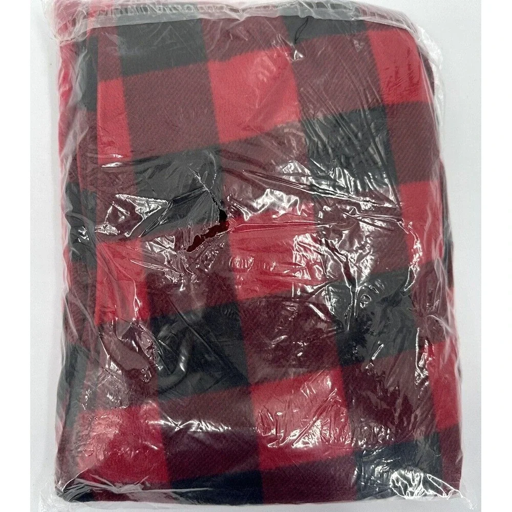 NORTH POLE TRADING CO SECRET ELF CHRISTMAS PAJAMAS Women's Size XL‎ Red/Black